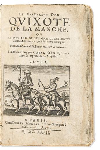 Cervantes, Miguel de (1547-1616) [Don Quixote in French]. Le Valeureux Don Quixote de la Manche.